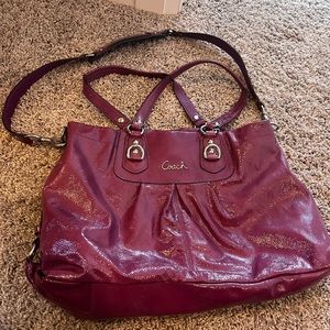 Authentic Patent Leather COACH bag